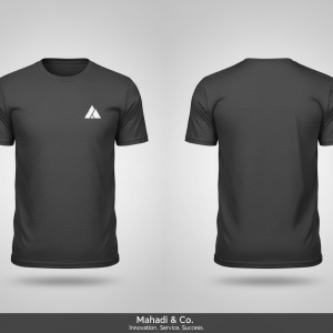 Mahadi & Co. Premium Cotton T-Shirt – Comfortable, Stylish, and Durable